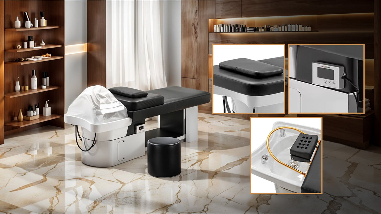 Why Premium Hair Washing Shampoo & Massage Bed is a Game-Changer for Your Salon?