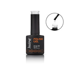 Gel Nail Polish Clear Top Coat 15ml Mira Professional - nail top coat-al basel 
