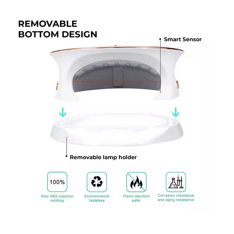 Mira UV LED Nail Lamp Dryers White V12 Salon Professional - UV LED Lamp-Nail Dryer-Al basel cosmetics