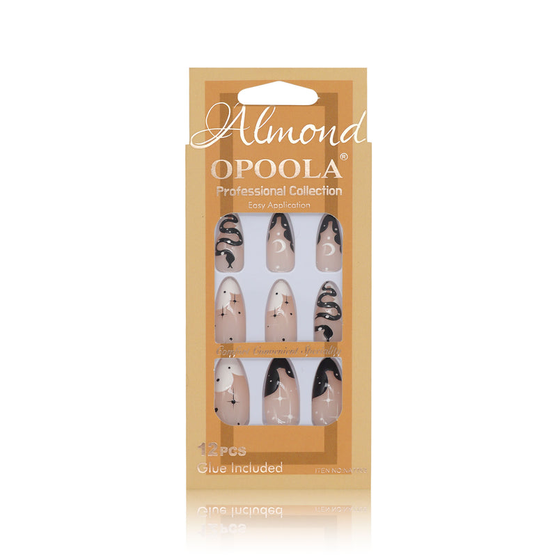 Opoola Almond Nail Extension Tips for Nail Art