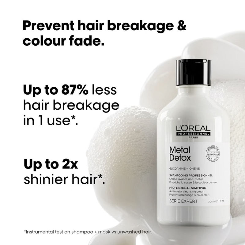 Metal Detox Shampoo 300ml Loreal Professional SE - loreal shampoo - al basel cosmetics