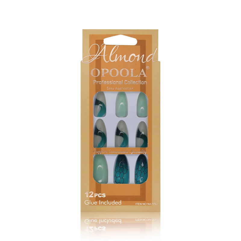 Opoola Almond Nail Extension Tips for Nail Art