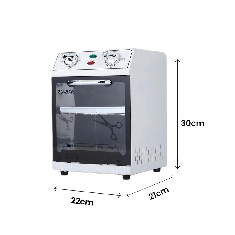 Disinfection Heating Sterilizing Cabinet White- albasel cosmetics