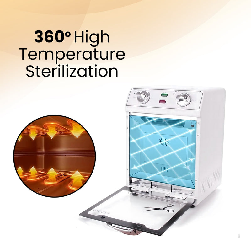 Disinfection Heating Sterilizing Cabinet White- albasel cosmetics