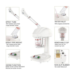 Portable TableTop Mini Facial Steamer & Ozone for Beauty Salon Spa Viva - facial steamer - table top steamer - facial machine - al basel cosmetics sharjah 