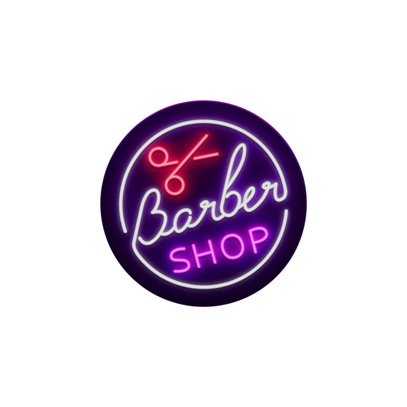 Light For The Barbershop Circle Sign 2314 50cm - al basel cosmetics