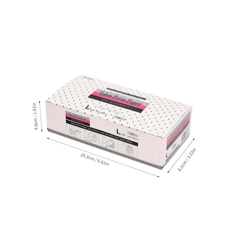 Salon Big Perm Paper 1000pcs - al basel cosmetics