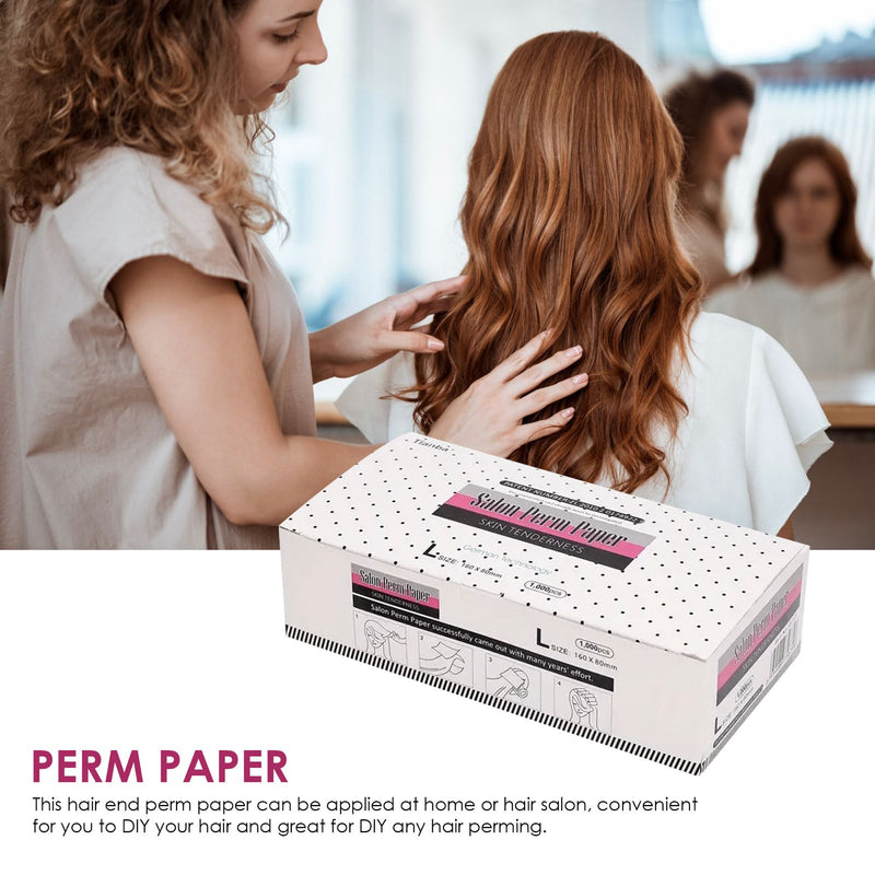 Salon Big Perm Paper 1000pcs - al basel cosmetics