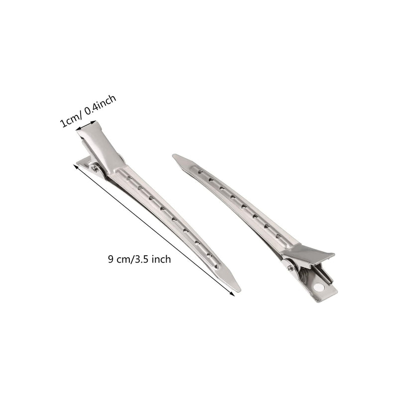 Mariani Large Duckbill Sectioning hair clips-12pcs - al basel cosmetics