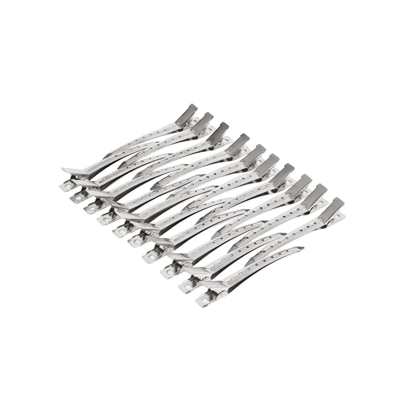 Mariani Large Duckbill Sectioning hair clips-12pcs - al basel cosmetics