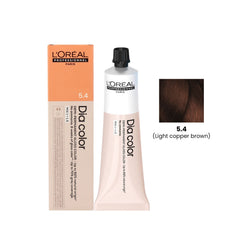 Hair Color Dia Color 60ml 5.4 Light Copper Brown Loreal Professional-L’Oreal hair color-loreal uae- loreal professional- Al basel Cosmetics