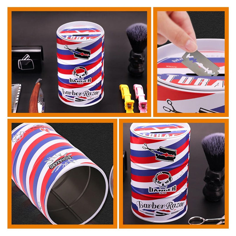 Disposable Container with design for Razor Blade - al basel cosmetics
