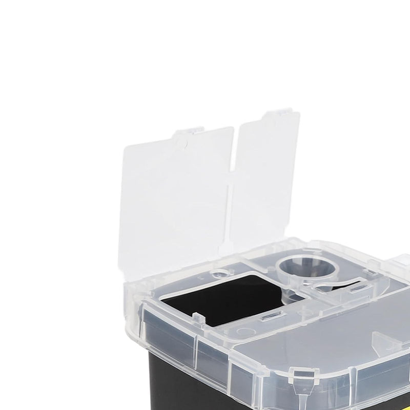Salon Razor Blade Disposable Container Black- al basel cosmetics