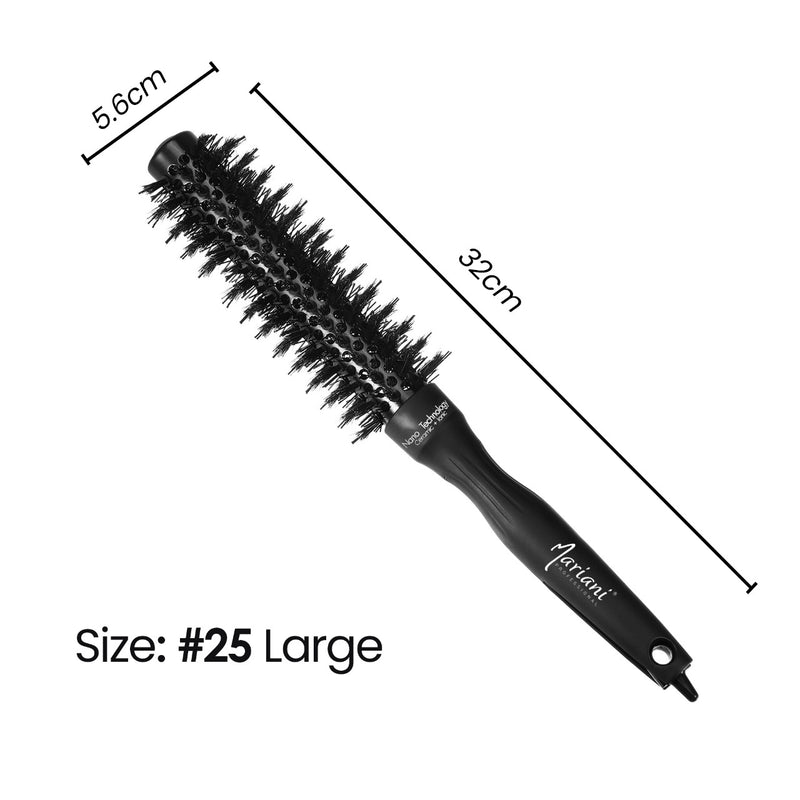 Mariani Ceramic Hair Brush Long Handle B69644XXL - 25 - al basel cosmetics