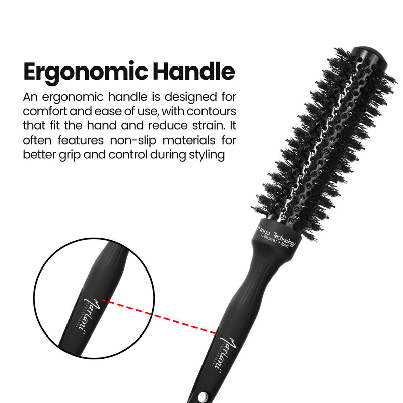 Mariani Ceramic Hair Brush Long Handle B69644XXL - 32 -al basel cosmetics