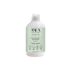 Anea Techline Anti-Hair Fall Balancer Shampoo 450ml - ANEA - Albasel Cosmetics - anti hair fall shampoo - shampoo for hair loss - hair loss treatment shampoo - best anti hair fall shampoo in UAE - Abu Dhabi - أفضل شامبو لتساقط الشعر وتكثيفه