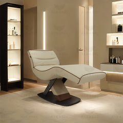 Beige Color Salon Spa Professional Facial Massage Bed-massage bed- spa bed- al basel cosmetics