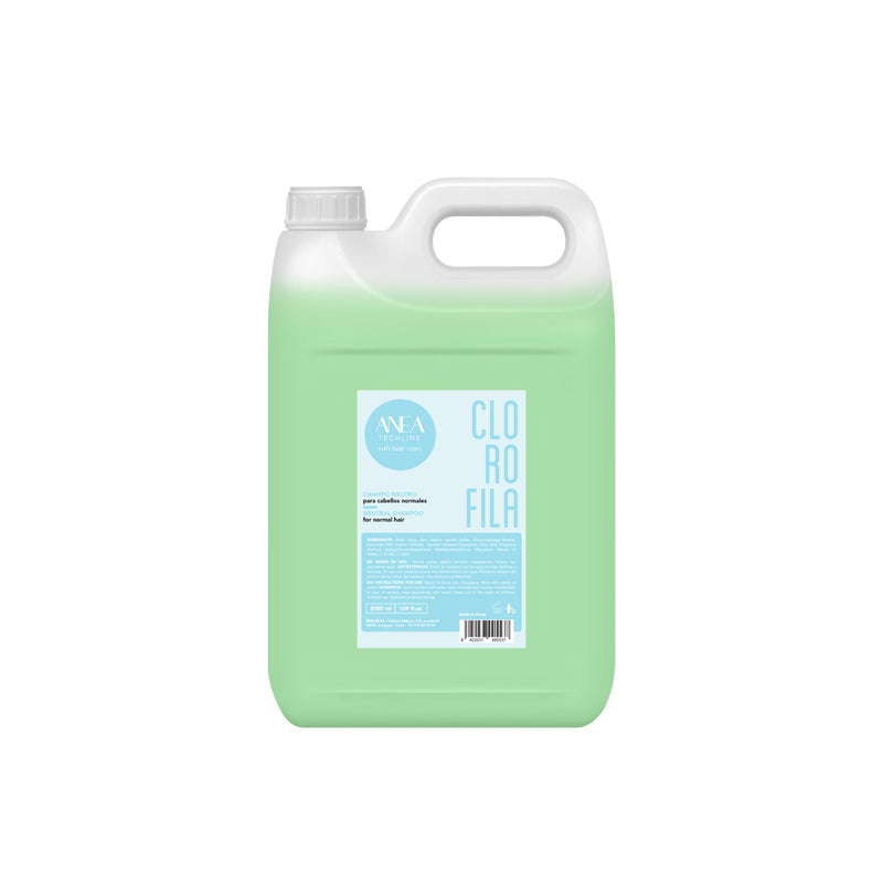 Anea Techline Neutral Shampoo 5 Ltr - Clorofila - albasel cosmetics