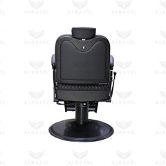 Barber Gents Black Salon Hair Cutting Chair - barber salon chair - al basel cosmetics