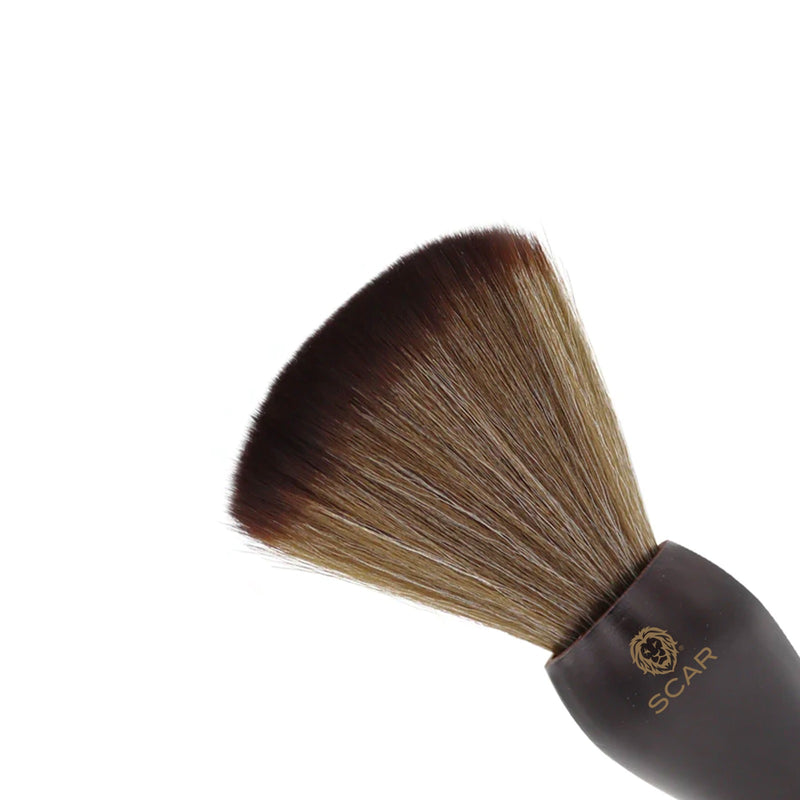 Barber Neck Duster Brush Wooden Handle - albasel cosmetics