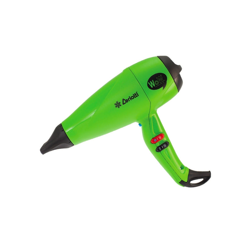 Ceriotti WOW 3200 Professional Hair Dryer Green - Hair styling Equipments - Hair styling tools - Al Basel Cosmetics - hair dryer - styling tools - hair care - UAE - professional hair dryer - hair salon hair dryer - professional hairstyling tools 