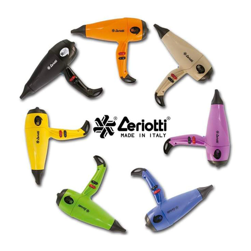 Ceriotti WOW 3200 Professional Hair Dryer - Hair styling Equipments - Hair styling tools - Al Basel Cosmetics - hair dryer - styling tools - hair care - UAE - professional hair dryer - hair salon hair dryer - professional hairstyling tools