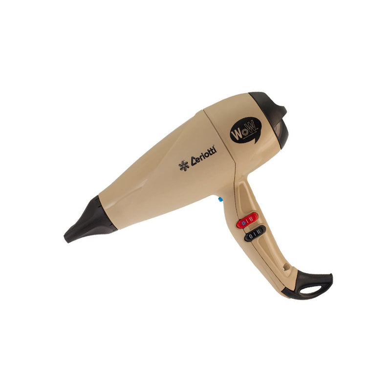 Ceriotti WOW 3200 Professional Hair Dryer Brown - Hair styling Equipments - Hair styling tools - Al Basel Cosmetics - hair dryer - styling tools - hair care - UAE - professional hair dryer - hair salon hair dryer - professional hairstyling tools 