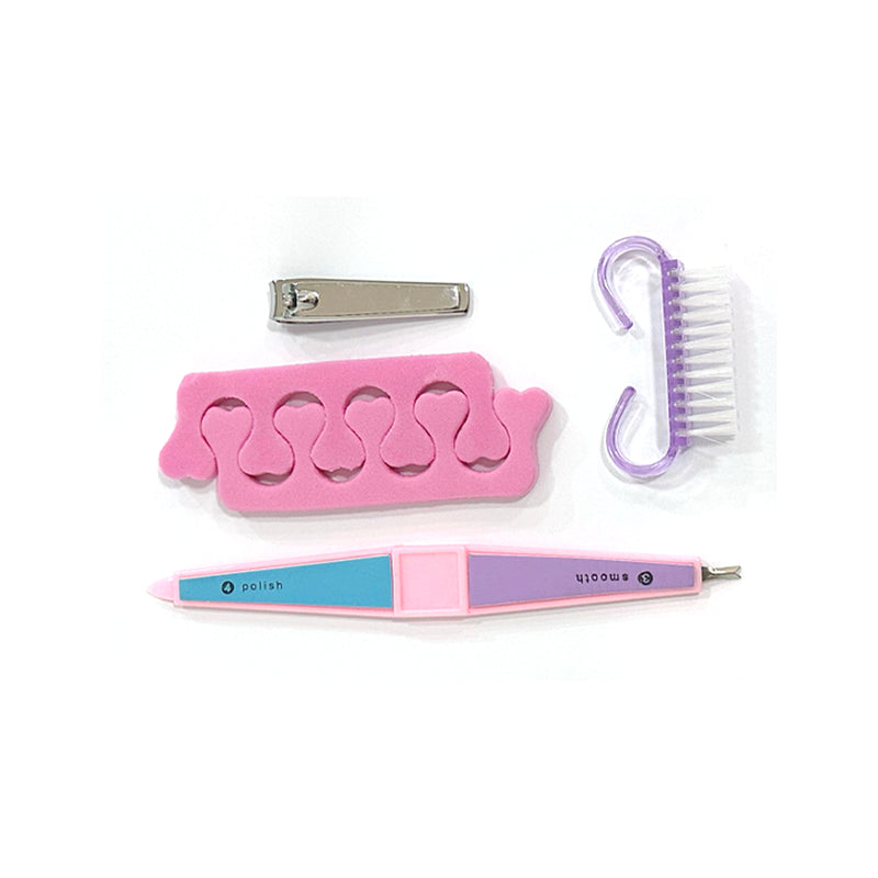 Disposable Manicure Pedicure 4 Pcs Tools Set 740 Mira-nail tools-albasel cosmetics