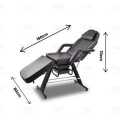 Facial Bed Multifunction Black - albasel cosmetics