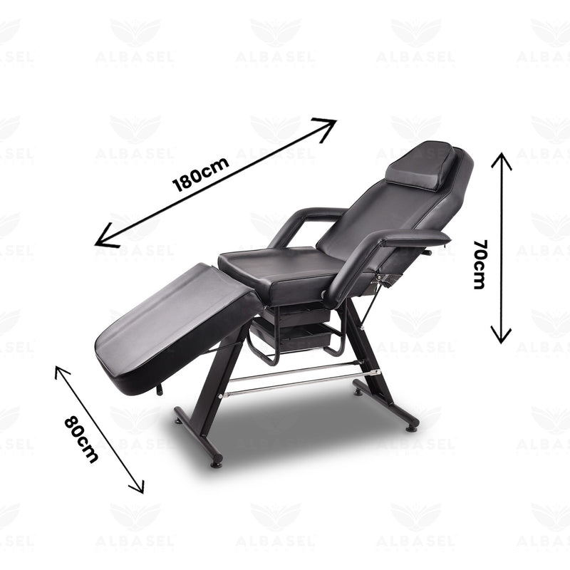 Facial Bed Multifunction Black - albasel cosmetics