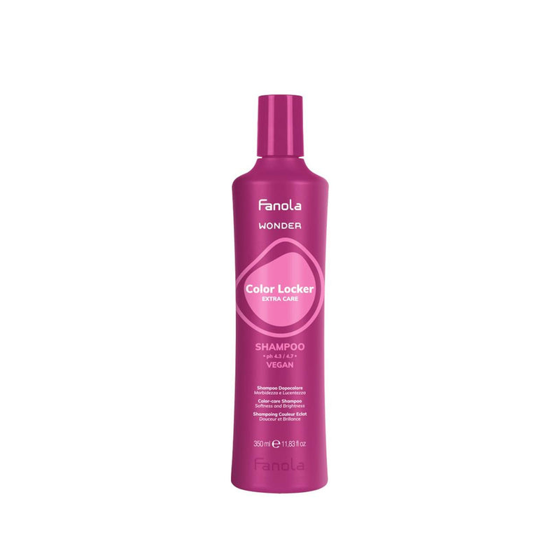 Fanola Wonder Shampoo 350ml Color Locker Extra Care - fanola shampoo -  al basel cosmetics