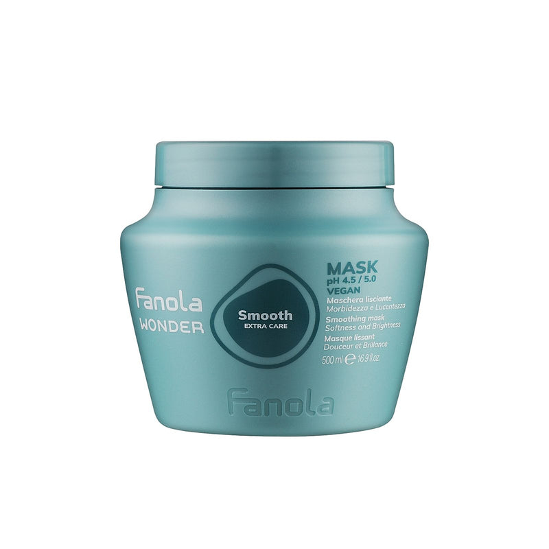 Fanola Wonder Smooth Mask 500ml – Professional hair smoothing and frizz control - Al Basel Cosmetics