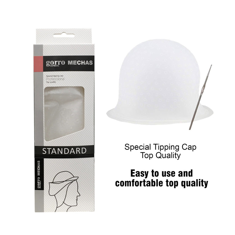 Dye Cap Gorro Mechas Tipping Cap - albasel cosmetics