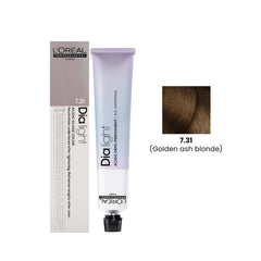 Hair Color Dia Light 50ml 7.31 Golden Ash Blonde Loreal Professional