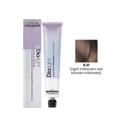 Hair Color Dia Light 50ml 8.21 Light Iridescent Ash Blonde Milkshake Loreal Professional