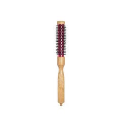 Hair Brush with wooden handle 1445 Red - al basel cosmetics