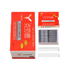 Salon Barber Professional Use Hair Thinning Razor Blade 100pcs Box - al basel cosmetics