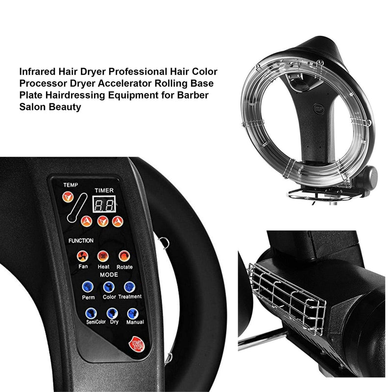 Professional Salon Infrared Hair Processor & Dryer - 6 Modes Orbiting Salon Device - Infrared hair dryer processor - hair dryer processor for colored hair - Al Basel - UAE - hair salon - hair salon equipment