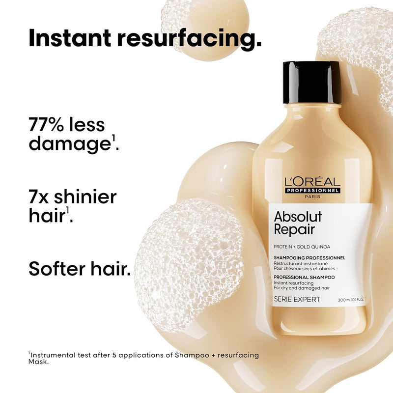 SE Absolut Repair Shampoo 300ml Loreal Professional - loreal shampoo- loreal -al basel cosmetics