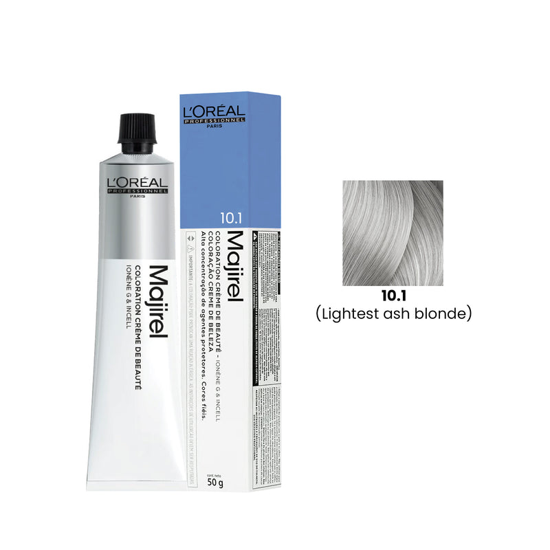Hair Color Majirel 50ml 10.1 Lightest Ash Blonde Loreal Professional-L’Oreal hair color-loreal uae- loreal professional- Al basel Cosmetics