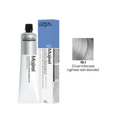 Hair Color Majirel 50ml 10.1 Cool Inforced Lightest Ash Blonde Loreal Professional-L’Oreal hair color-loreal uae- loreal professional- Al basel Cosmetics