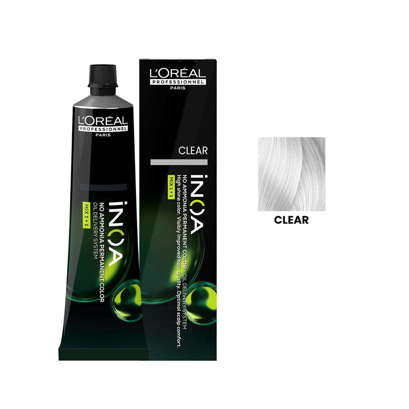 L'Oréal Professionnel INOA Clear 60ml Ammonia-Free Professional Hair Color - Inoa hair color - Loreal professional hair color - Al Basel Cosmetics - UAE