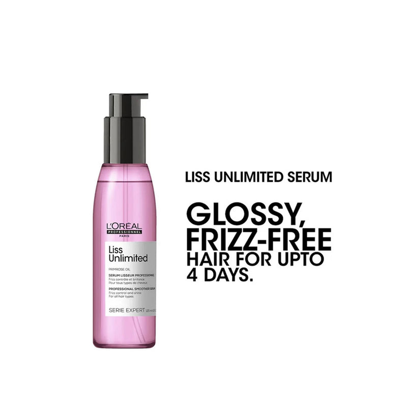 Liss Unlimited Smoother Serum 125ml Loreal Professional