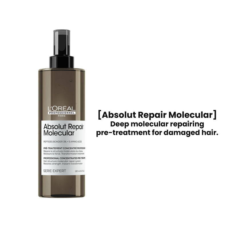 Absolut Repair Molecular Concentrated Pre-Treatment Spray 190ml Loreal Professional - loreal - al basel cosmetics