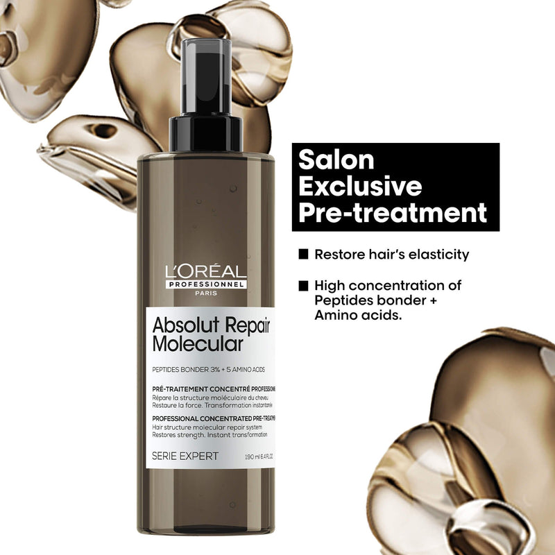 Absolut Repair Molecular Concentrated Pre-Treatment Spray 190ml Loreal Professional - loreal - al basel cosmetics