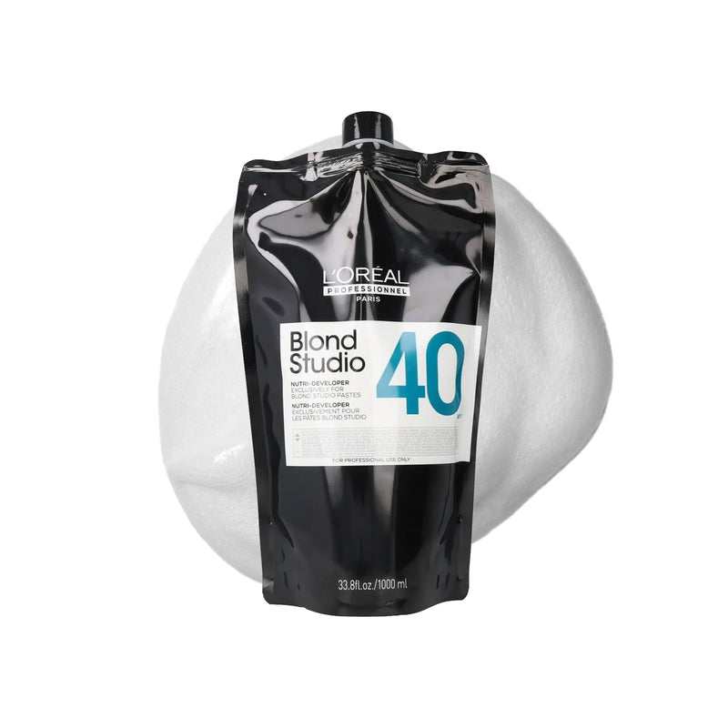 Blond Studio 40 Vol Nutri Developer 1 Liter Pouch Loreal Professional-al basel cosmetics