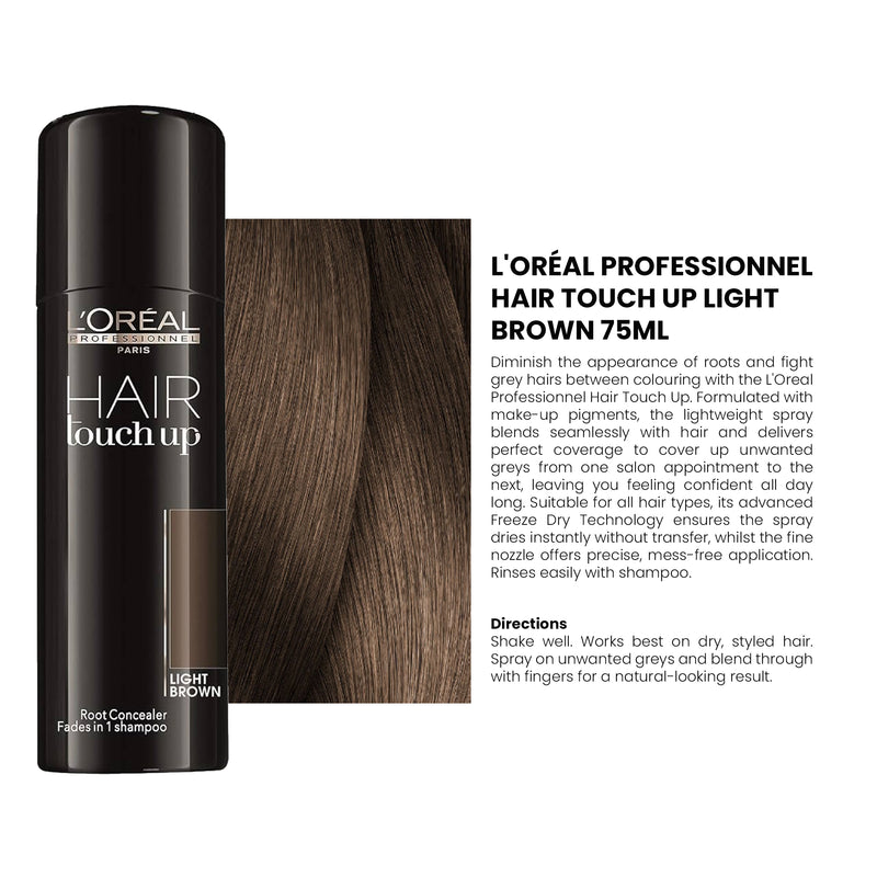 Hair Touch-Up Light Brown 75ml Loreal Professional-loreal - al basel cosmetics