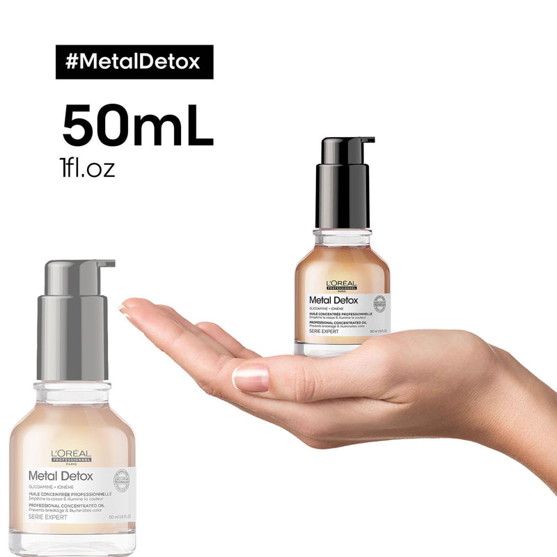 Metal Detox SE Concentrated Hair Oil 50ml Loreal Professional-ea detox- hair oil - Loreal uae- al basel
