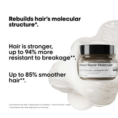 SE Absolut Repair Molecular Hair Mask 500ml Loreal Professional - al basel cosmetics - loreal uae 