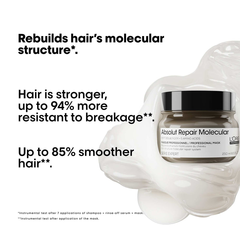 SE Absolut Repair Molecular Hair Mask 500ml Loreal Professional - al basel cosmetics - loreal uae 